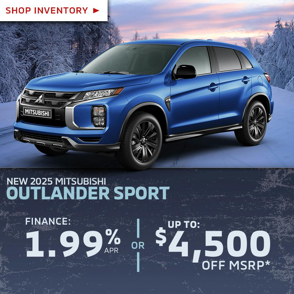 NEW 2025 MITSUBISHI OUTLANDER SPORT
