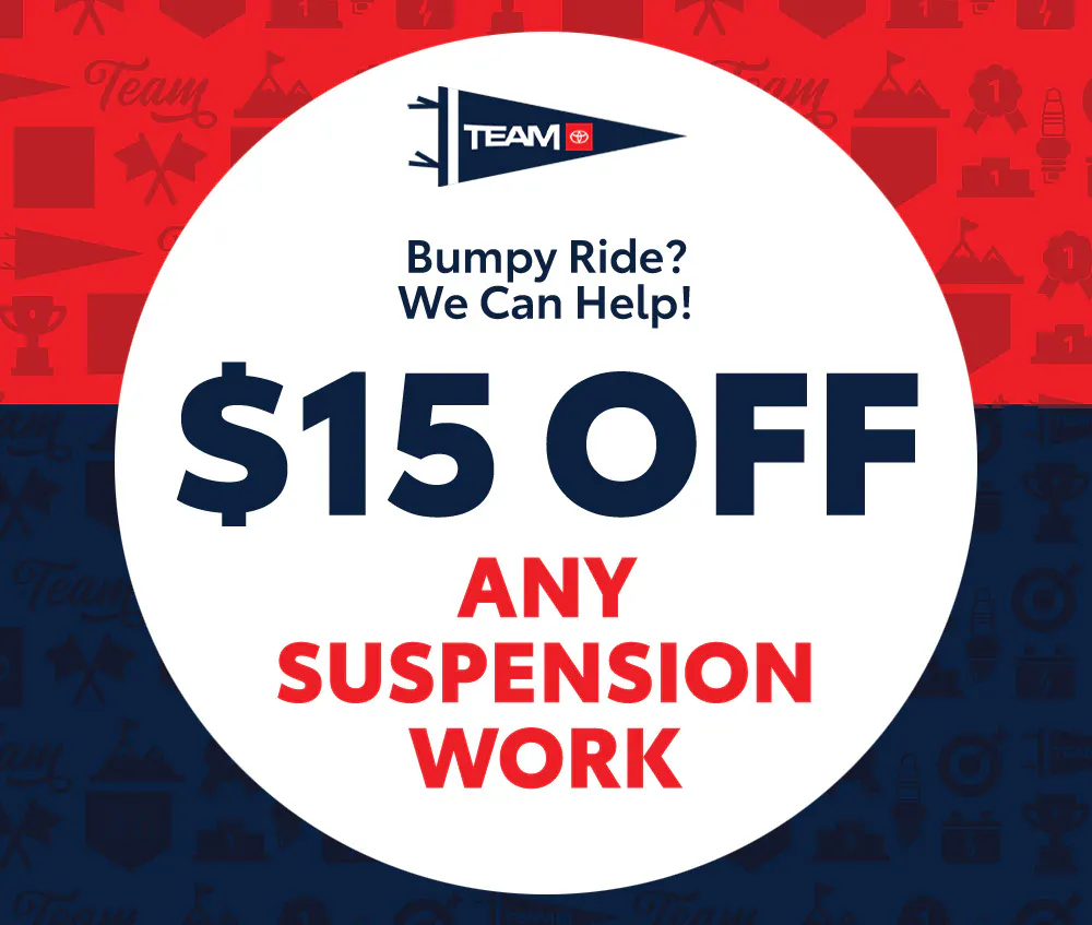 Suspension Special | Team Toyota of Princeton