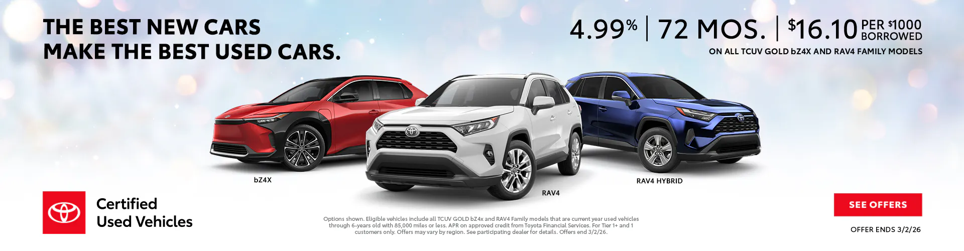 April 2026 GNY UNY CT TCUV SUV