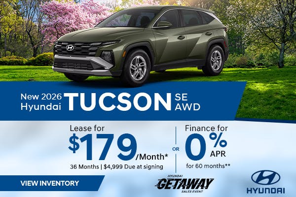 New 2026 Hyundai Tucson SE AWD