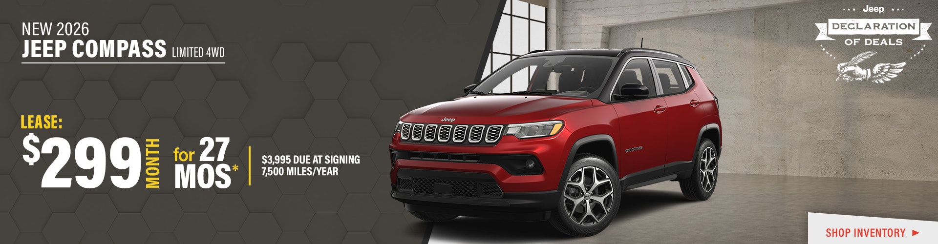 New 2026 Jeep Compass Limited 4WD