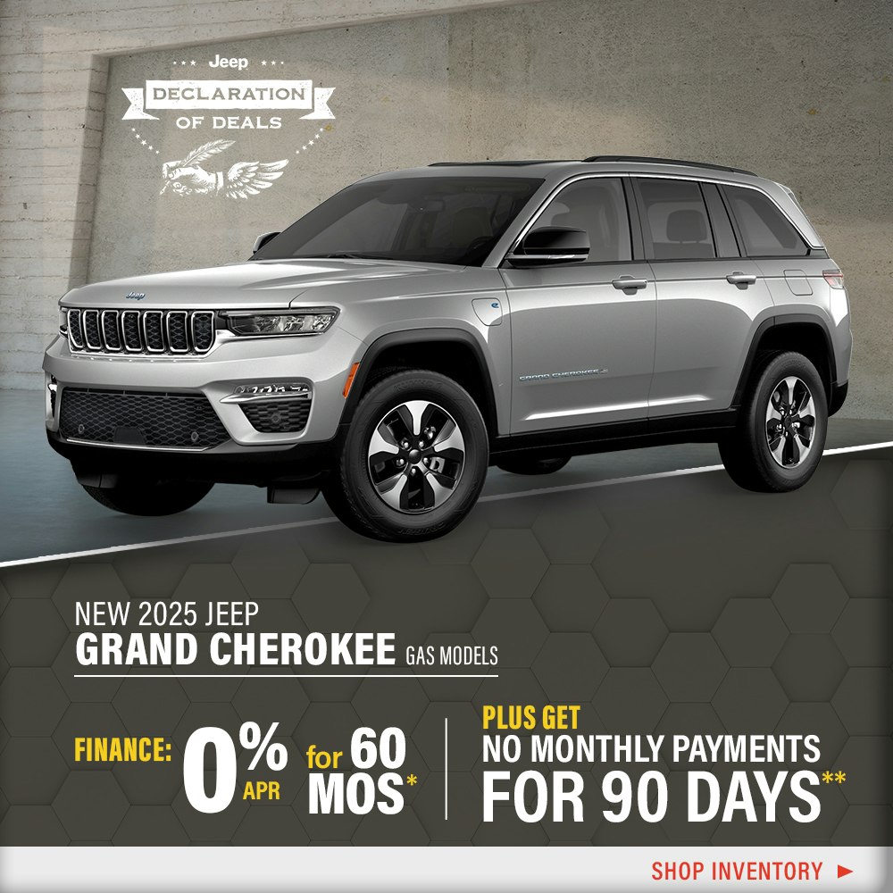 New 2025 Jeep Grand Cherokee Gas Models