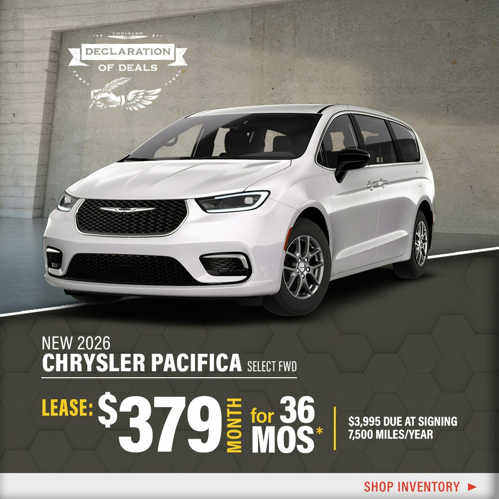 New 2026 Chrysler Pacifica Select FWD