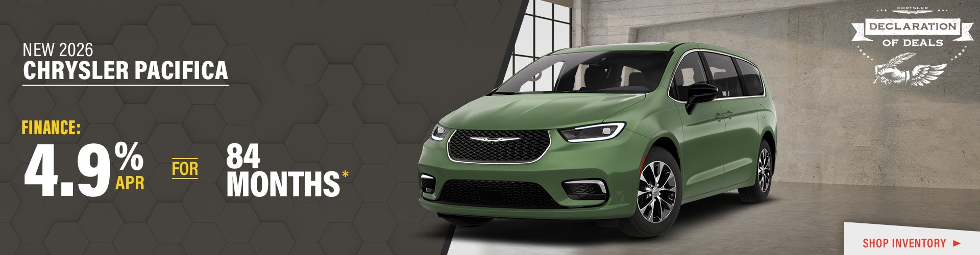 New 2026 Chrysler Pacifica