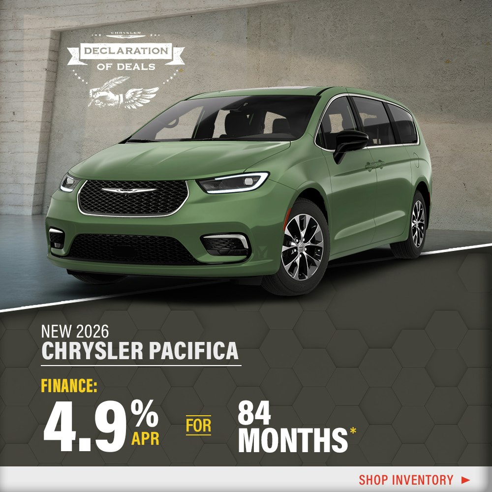 New 2026 Chrysler Pacifica