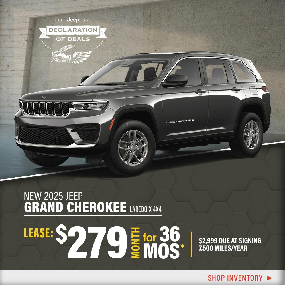New 2025 Jeep Grand Cherokee Laredo X 4X4