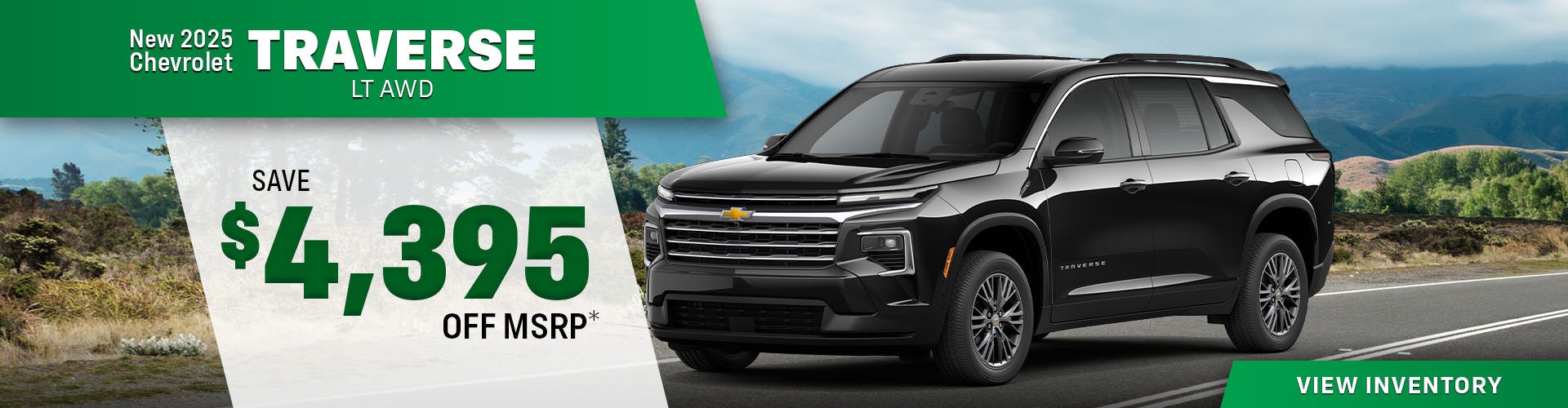 New 2025 Chevrolet Traverse LT AWD