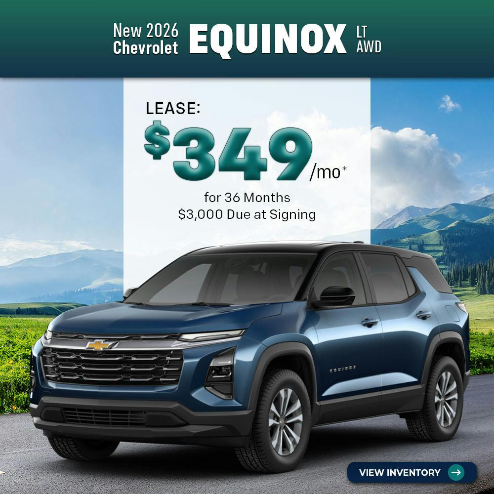 New 2026 Chevrolet Equinox LT AWD