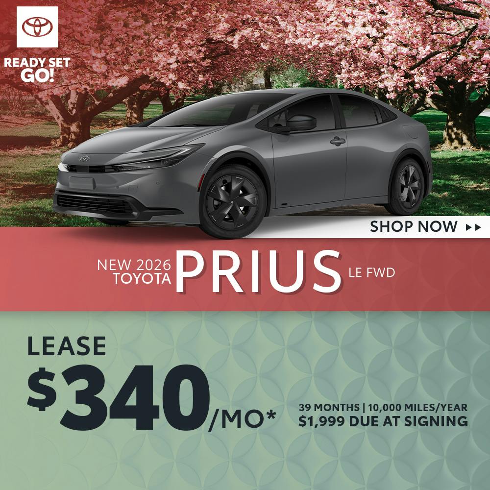 New 2026 Toyota Prius LE FWD