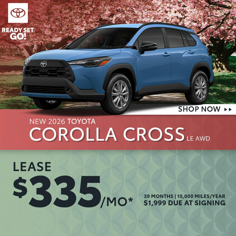 New 2026 Toyota Corolla Cross LE AWD