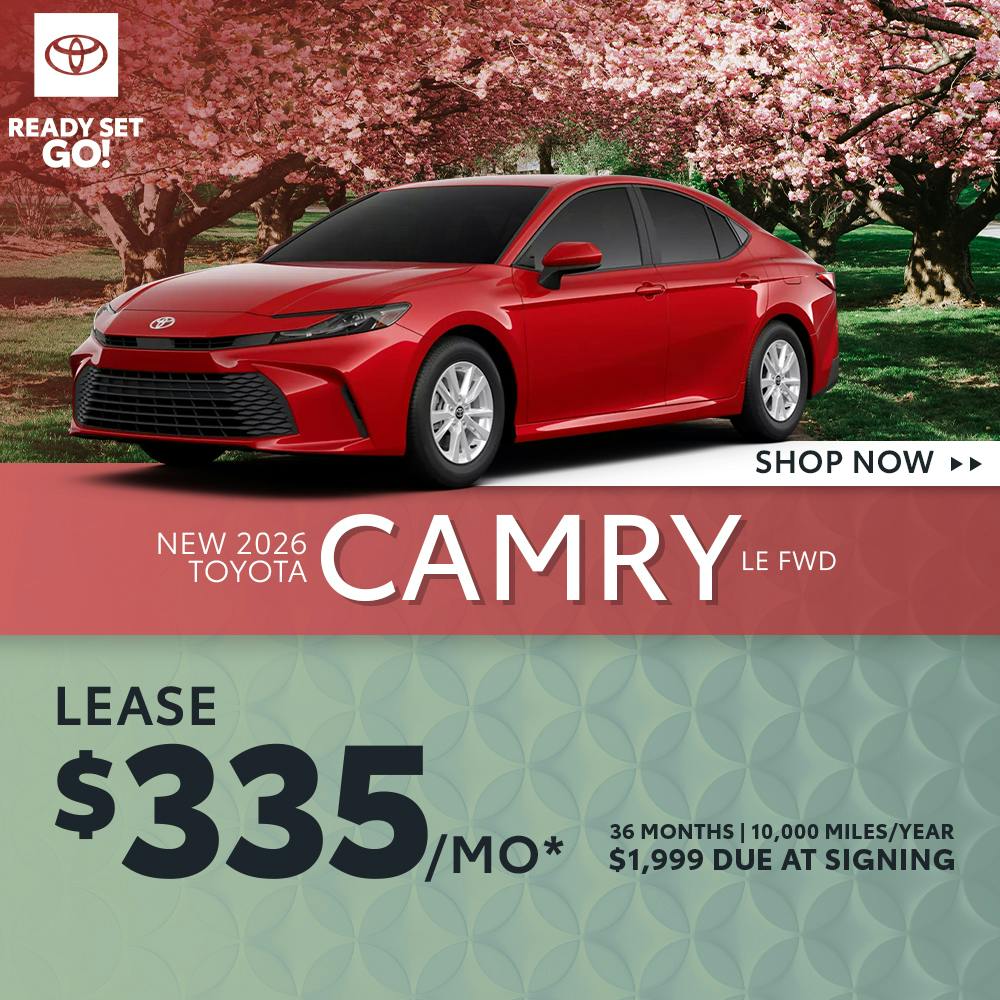 New 2026 Toyota Camry LE FWD
