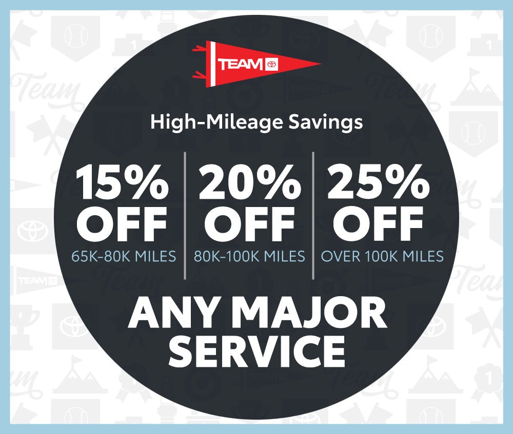 High Mileage Savings | Team Toyota of Princeton