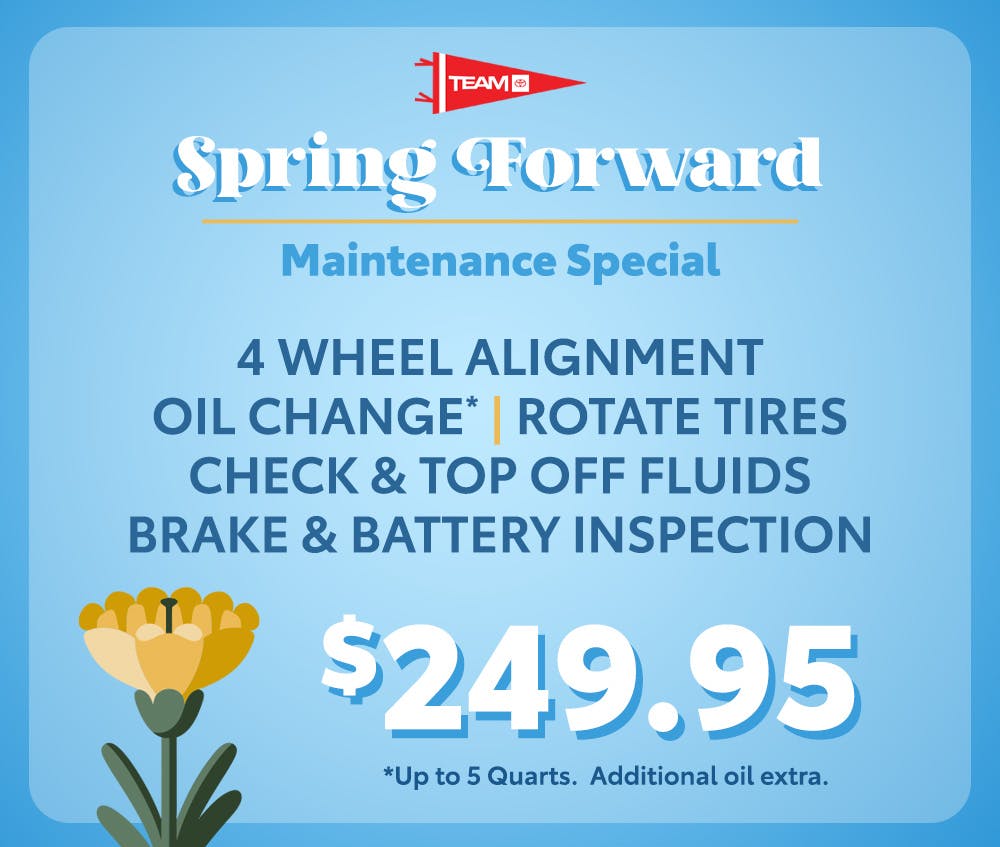 Spring Forward | Team Toyota of Princeton