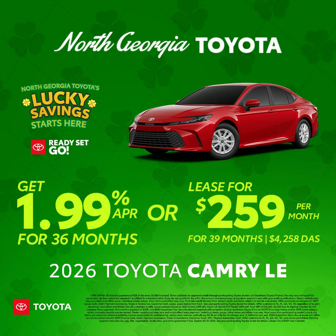 Toyota Camry Special Offer