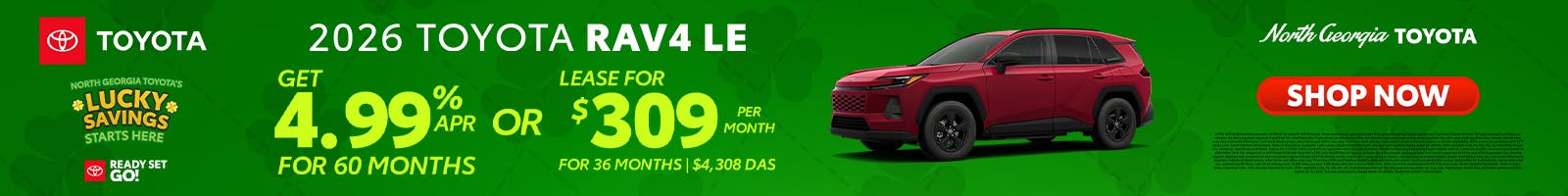 Toyota RAV4 Special Offer