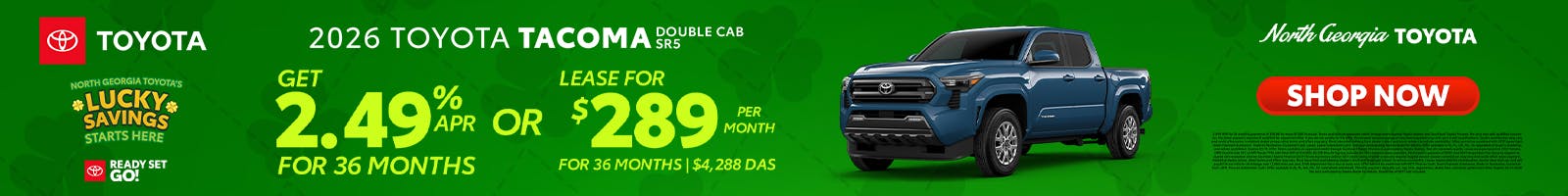 Toyota Tacoma Special Offer