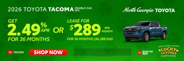 Toyota Tacoma Special Offer | North Georgia Toyota
