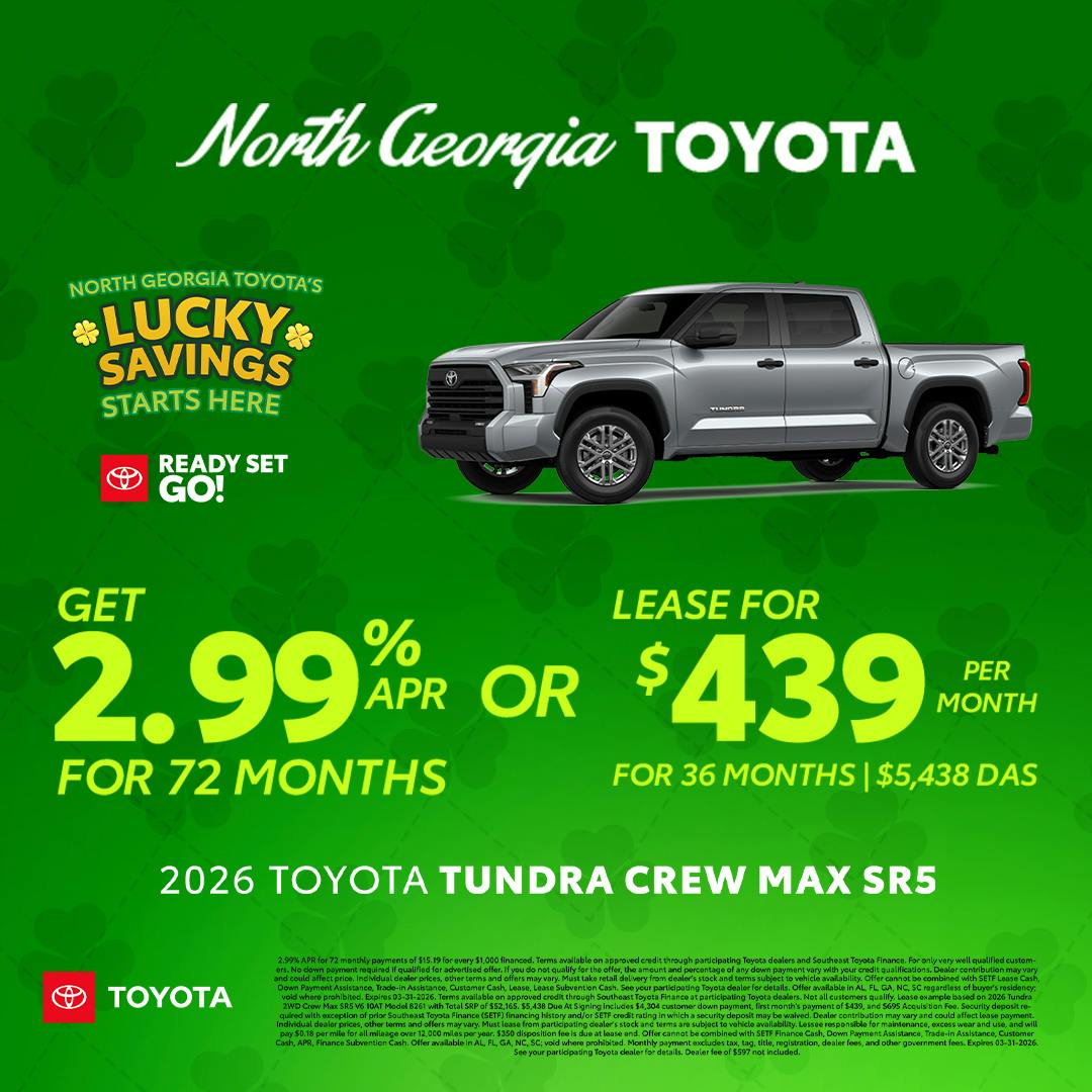 Toyota Tundra Special Offer