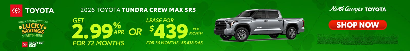 Toyota Tundra Special Offer