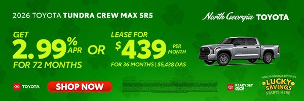 Toyota Tundra Special Offer | North Georgia Toyota