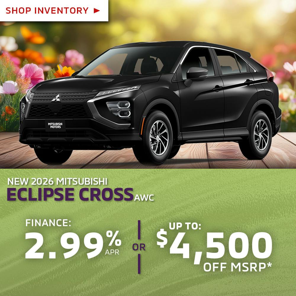 New 2026 Mitsubishi Eclipse Cross AWC