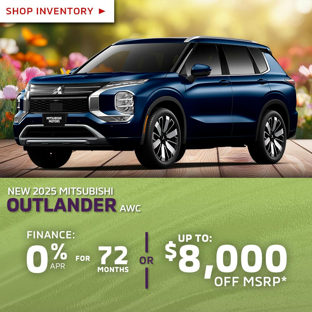 New 2025 Mitsubishi Outlander AWC