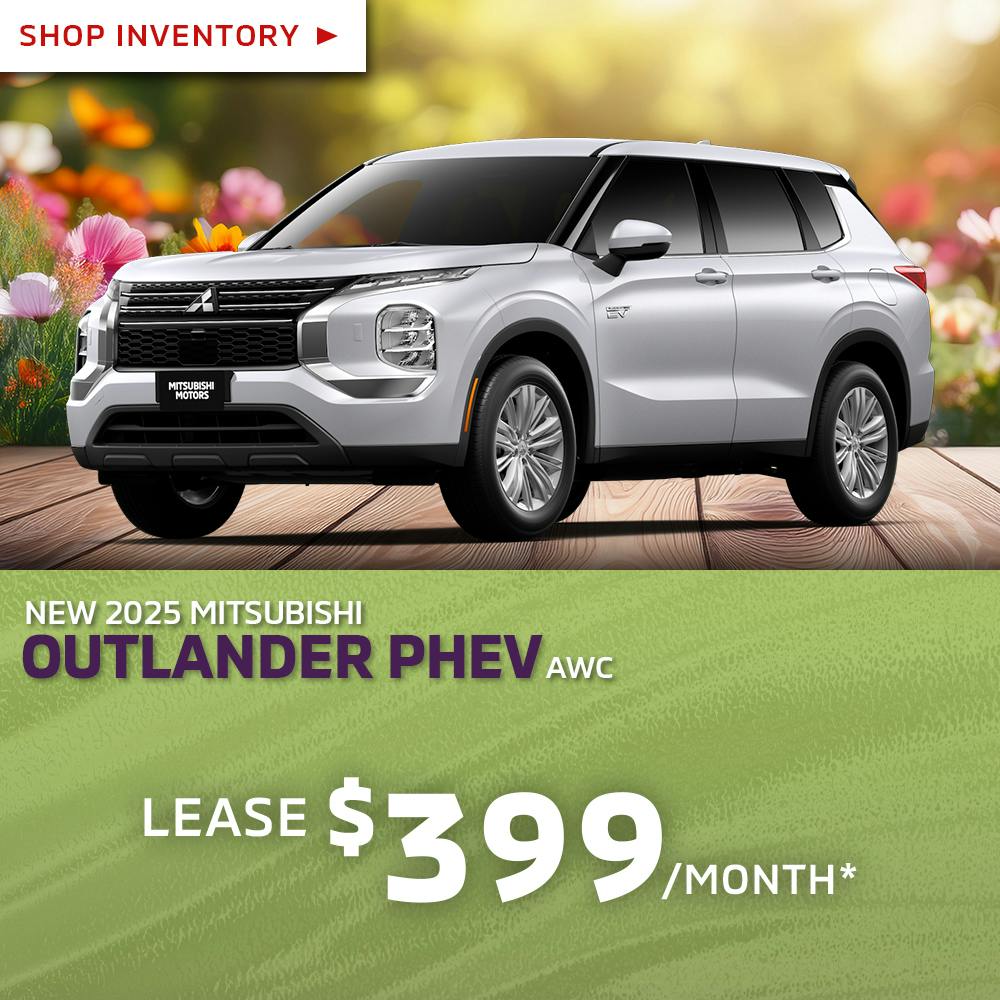 New 2025 Mitsubishi Outlander PHEV AWC