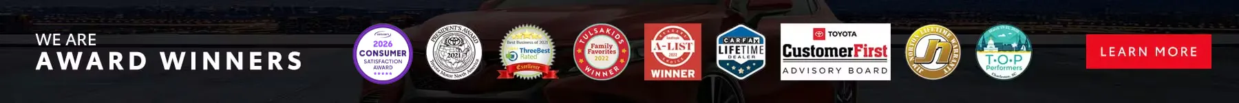 Award Winners | Jim Norton Toyota