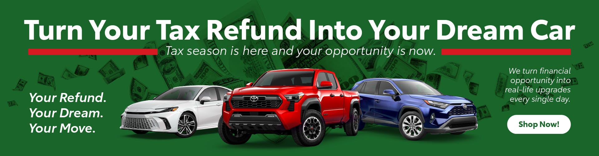 Turn Your Tax Refund Into Your Dream Car