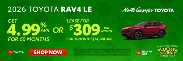 Toyota RAV4 Special Offer | North Georgia Toyota