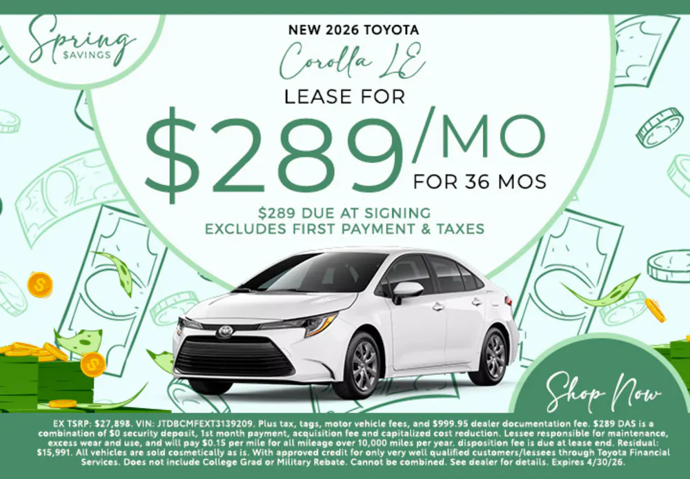 NEW 2026 TOYOTA Corolla LE