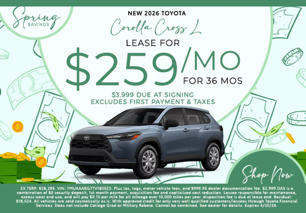 NEW 2026 TOYOTA Corolla Cross L