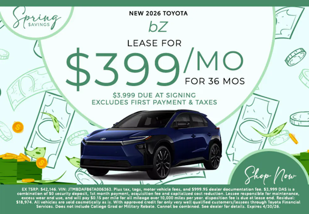 NEW 2026 Toyota bZ