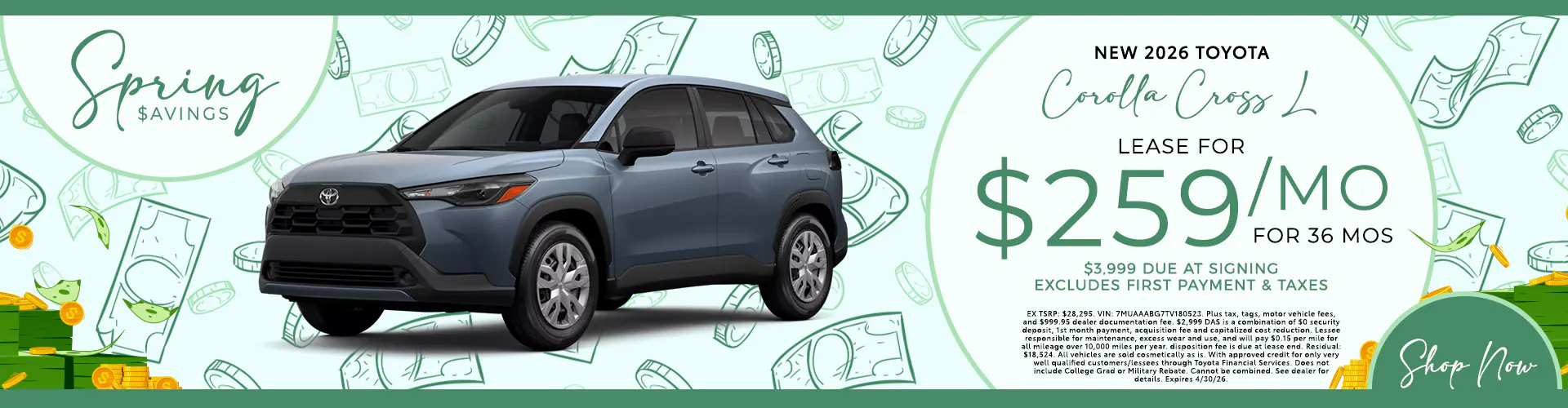 NEW 2026 TOYOTA Corolla Cross L