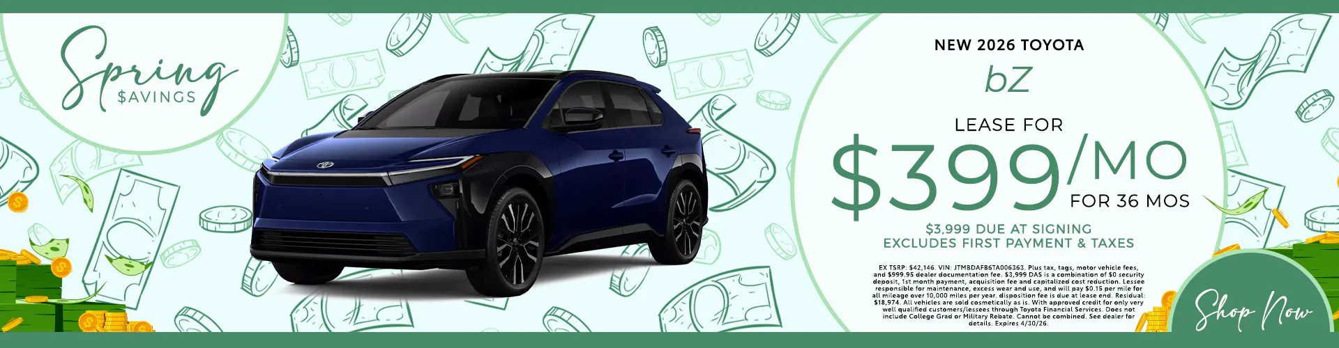 NEW 2026 Toyota bZ