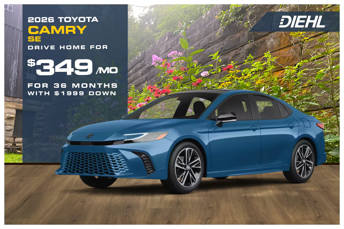 2026 Toyota Camry SE | Diehl Toyota of Hermitage