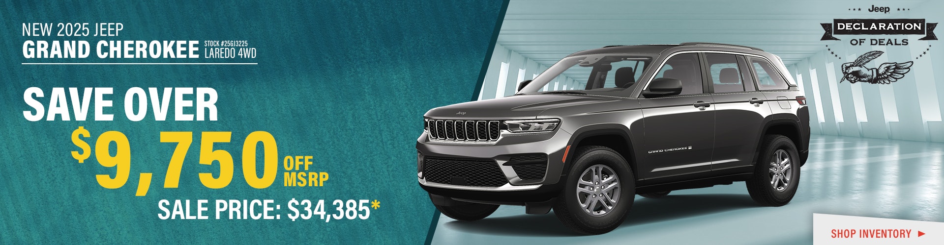 New 2025 Jeep Grand Cherokee Laredo 4WD