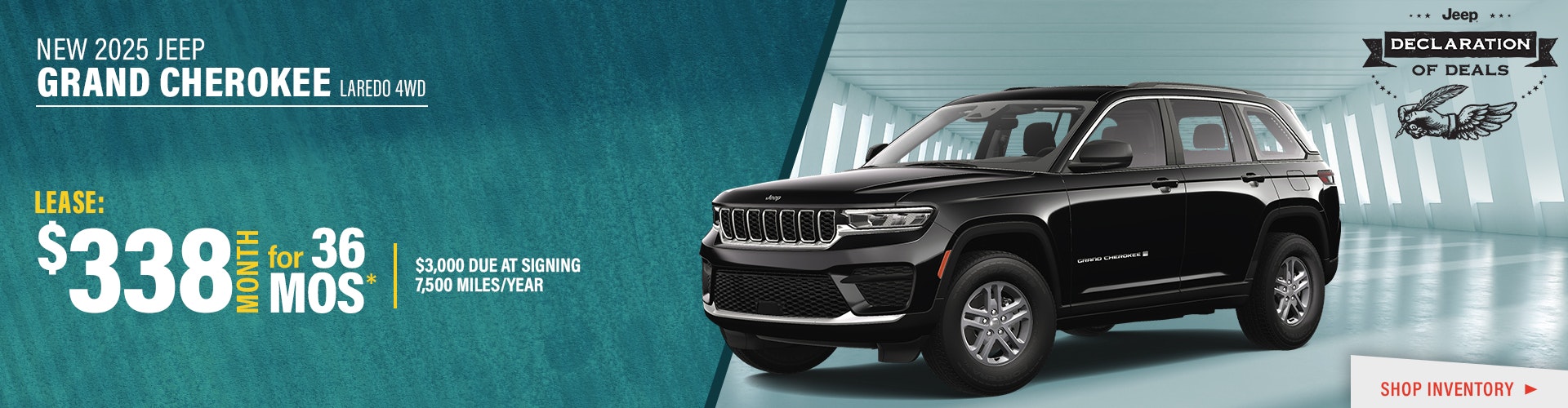 New 2025 Jeep Grand Cherokee Laredo 4WD