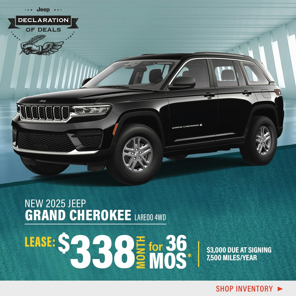 New 2025 Jeep Grand Cherokee Laredo 4WD