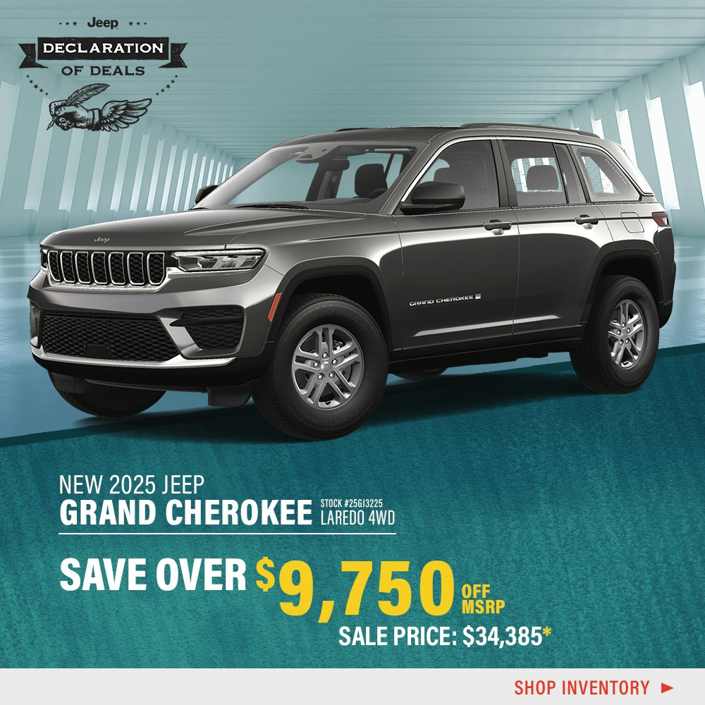 New 2025 Jeep Grand Cherokee Laredo 4WD