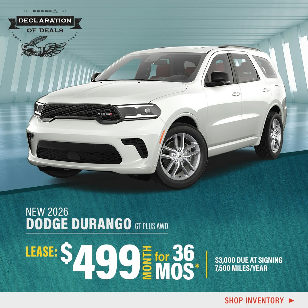 New 2026 Dodge Durango GT Plus AWD