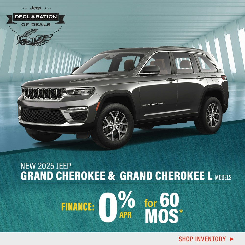 New 2025 Jeep Grand Cherokee and Grand Cherokee L Models