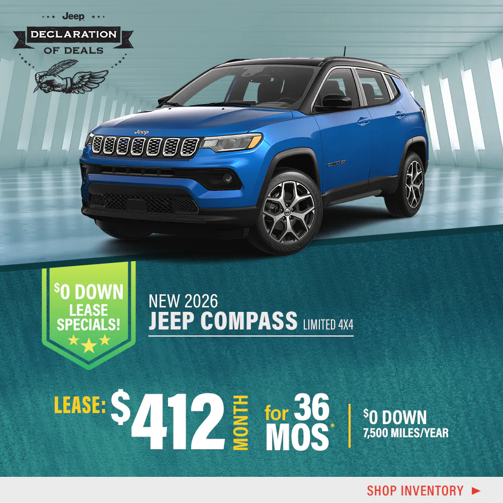 New 2026 Jeep Compass Limited 4X4