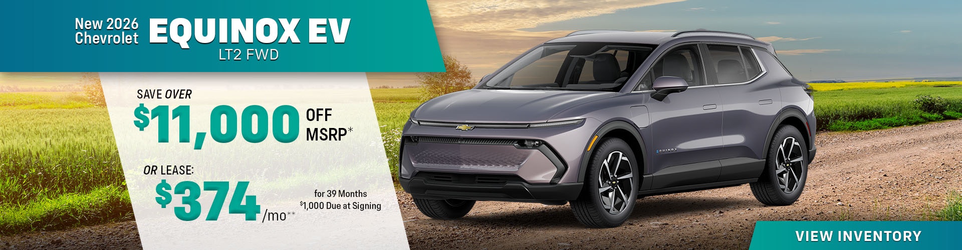 New 2026 Chevrolet Equinox EV LT2 FWD