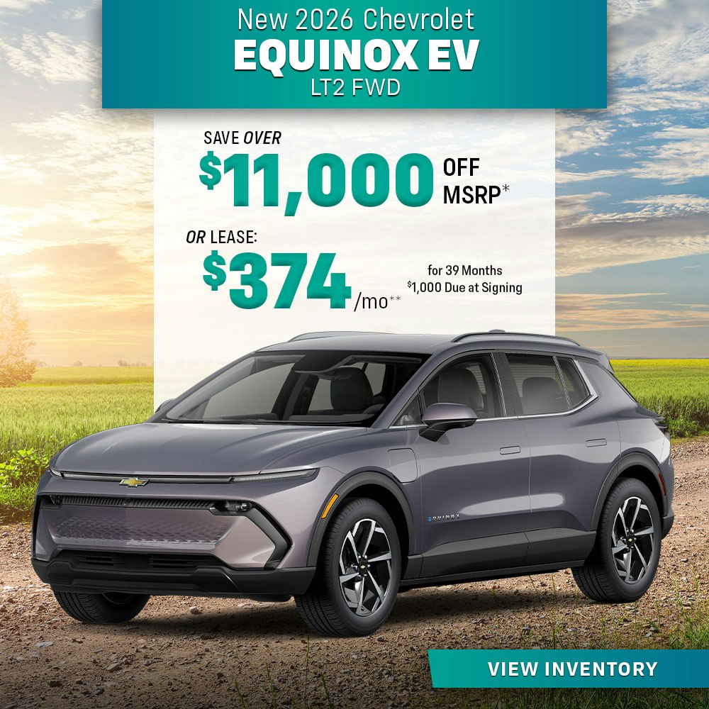 New 2026 Chevrolet Equinox EV LT2 FWD