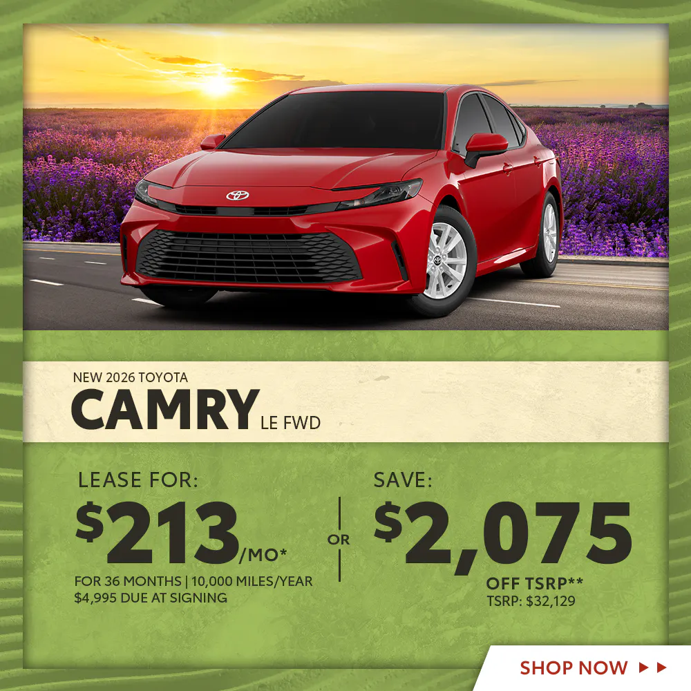 New 2026 Toyota Camry LE FWD