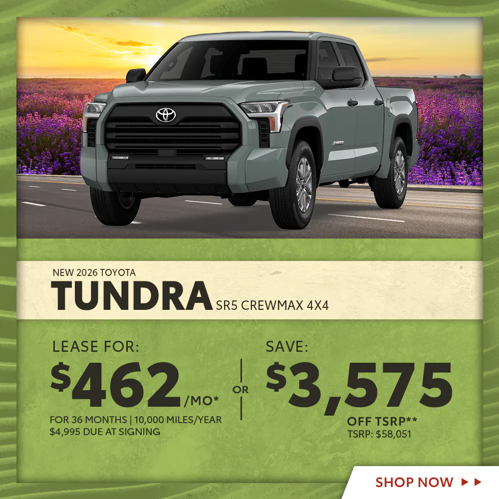 New 2026 Toyota Tundra SR5 CrewMax 4X4