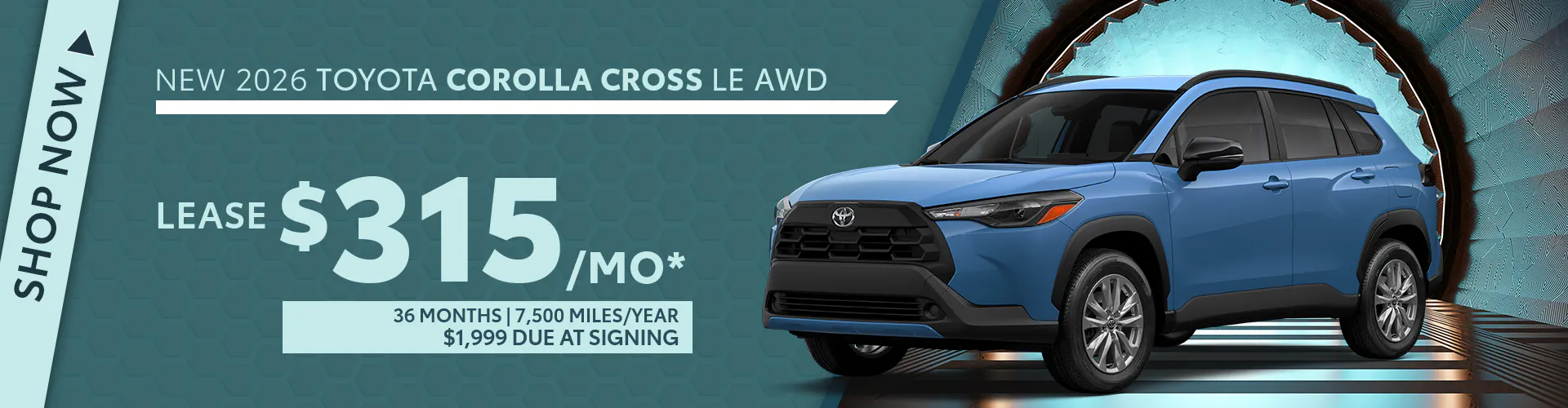 New 2026 Toyota Corolla Cross LE AWD