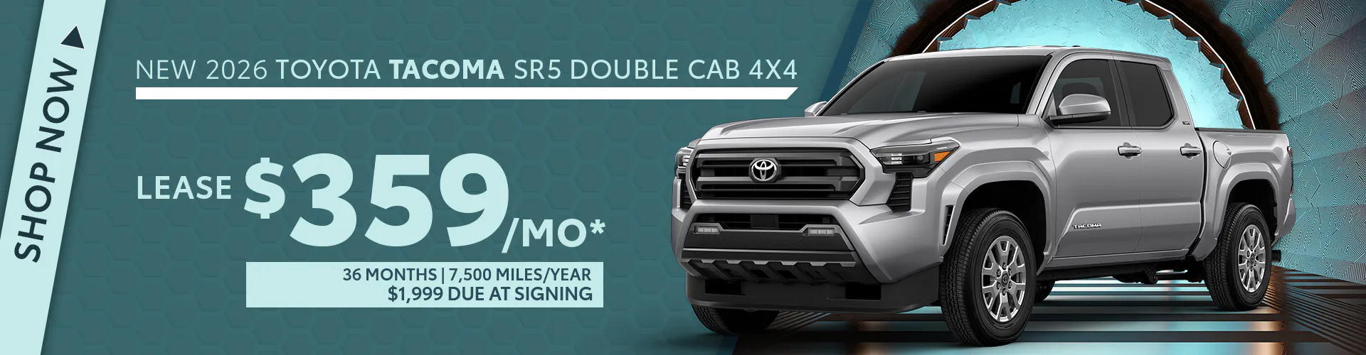 New 2026 Toyota Tacoma SR5 Double Cab 4X4