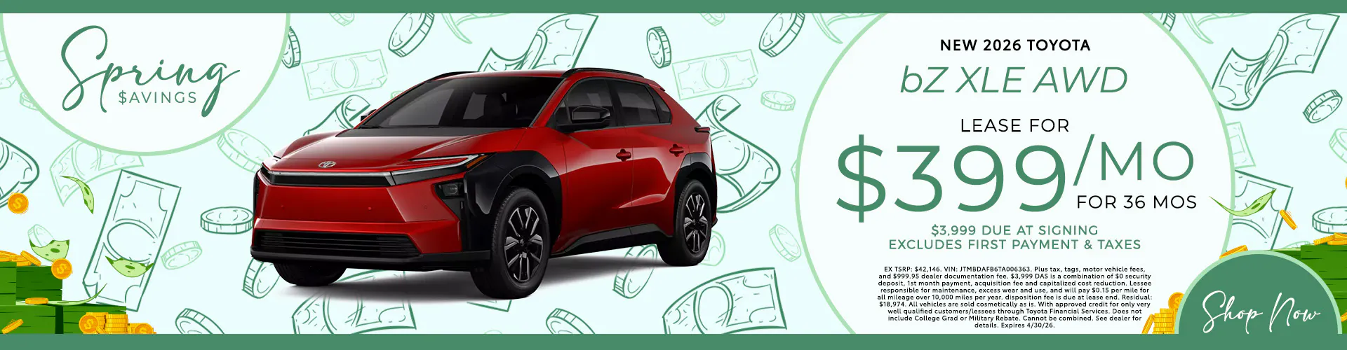 NEW 2026 Toyota bZ